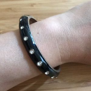 Black and gold bangle